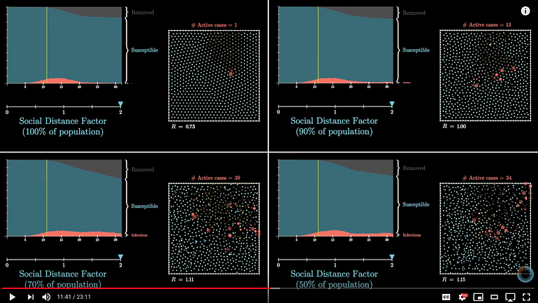 Simulating an Epidemic
